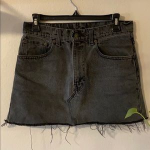 Vintage Levi’s Denim Mini Skirt